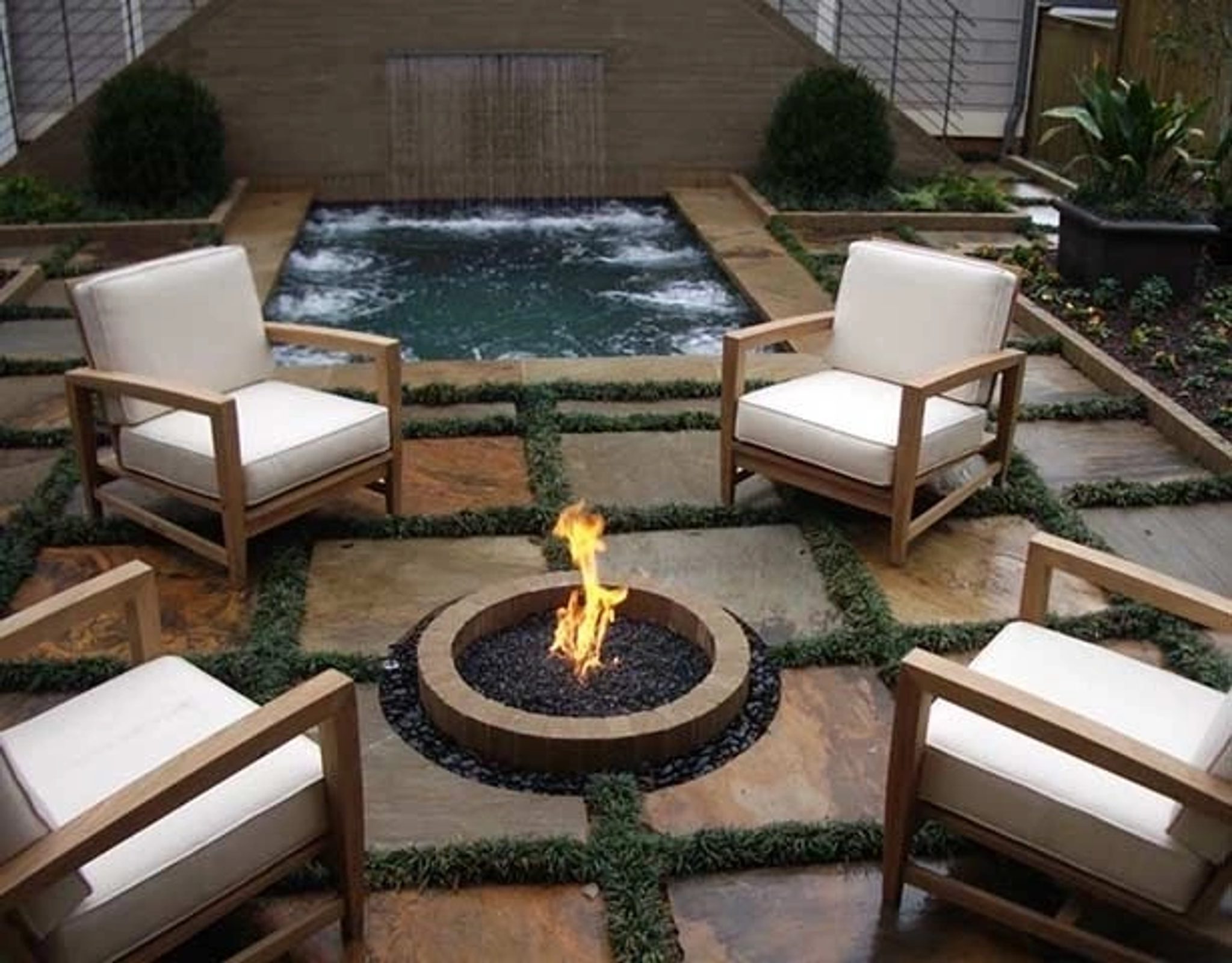 Courtyard Fire Pit